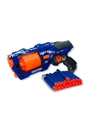 Nerf Yumuşak Mermi Atan Silah 20 Mermili
