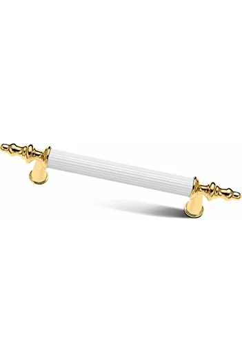 İNTERİO Aluminum 128mm Rustic Handle Models Luxury Modern Kitchen Cabinet Drawer Furniture Handle White Gold