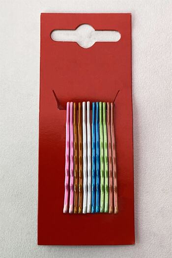 TAKIŞTIR 6 Pairs Mixed Color Wire Buckle Set
