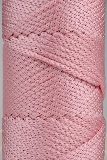 SENSY Premium Polyester Macrame Rope 5 mm Pp Cord Set of 2 Pink, Jumbo Rope, Macrame, Charger, Bag Rope