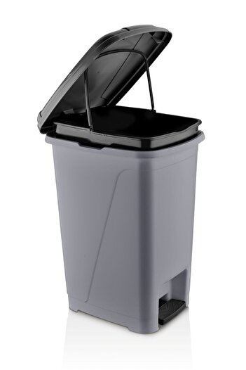 ASlife 25 Liter Metallic Trash Can - with Inner Bucket and Pedal