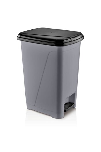 ASlife 25 Liter Metallic Trash Can - with Inner Bucket and Pedal