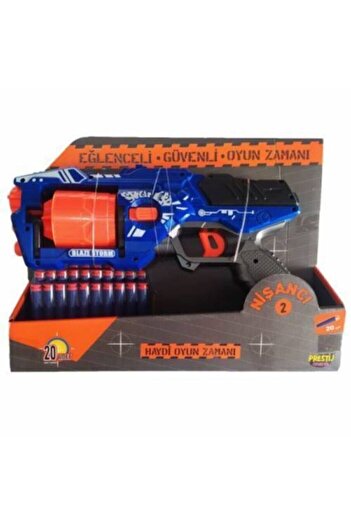 Nerf Stil Sünger Mermi Fırlatan Nişancı Oyuncak Blaze Storm Tabanca