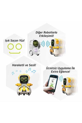 Silverlit Pokibot Robot 88043 - Sarı