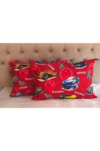 Çeyiz Bahçesi Red 2-Piece Pillowcase 50&70