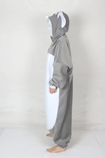YÜSÜ Adult Kigurumi Tom the Cat Costume Useless Stuff Animal Costume