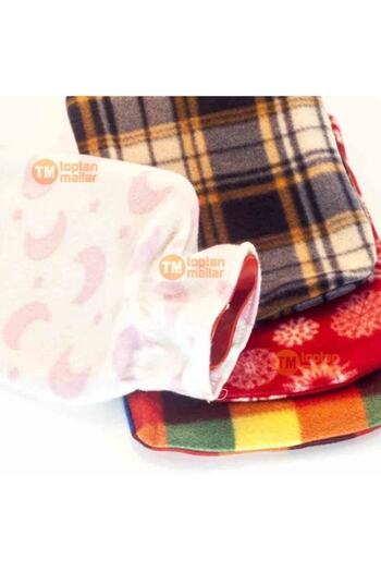 HIRDAVATÇIM06 Termafor Fleece Covered Warm Hand Foot Warmer Compress Water Bag