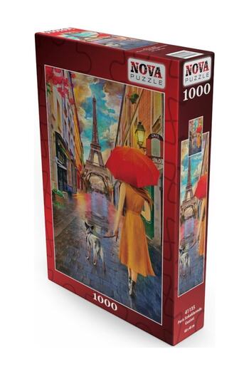 Nova Puzzle Nova 1000 Piece Travel through the Streets of Paris Puzzle