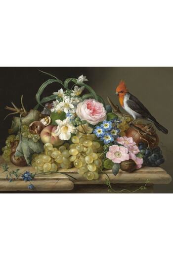 Nova Puzzle Nova 1000 Piece Flower Fruit And Bird Still Life Puzzle