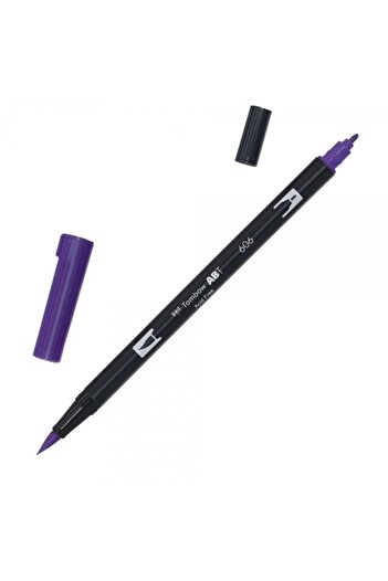 Tombow Ab-t Dual Brush Pen Graphic Pen - Violet