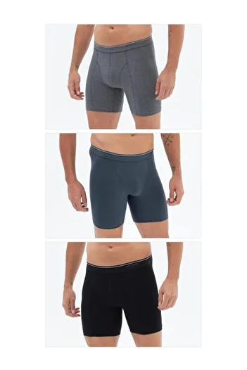 Blackspade Tender Cotton 3-Piece Long Leg Assortment Boxer 9683 - 954