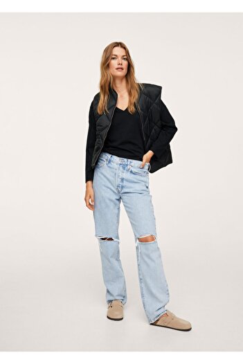 MANGO Woman T-Shirt από 100% βαμβάκι