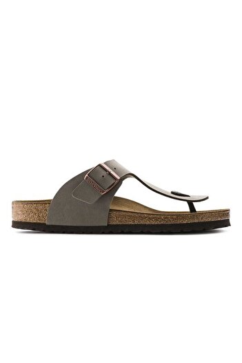 Birkenstock Ramses Stone Çift Tokalı Erkek Terlik 044051 V6