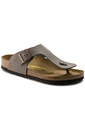 Birkenstock Ramses Stone Çift Tokalı Erkek Terlik 044051 V6