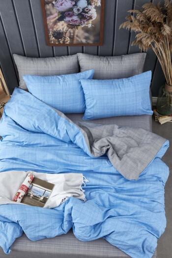 Always 100% Cotton Single Double Sided Duvet Cover Set