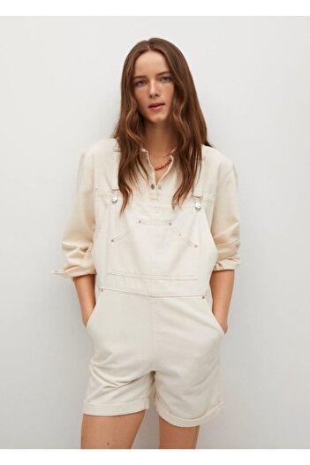 MANGO Woman Jeansshorts Salopet