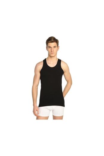 Tutku Men's Elastane (lycra) Flexible Sports (rambo) Undershirt 6 Pack (black)