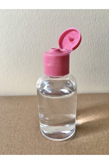 Sizeuyduk 25 Pieces 50 Ml Pink Fliptop Lid Om61 Disinfectant - Cologne - Perfume Empty Bottle