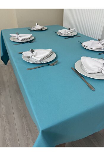 Zeren Home Liquid Proof Care Free Table Cloth Glass Core 13 Piece Set