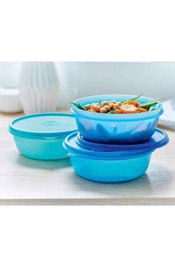 Tupperware Üç Şekerpare Saklama Kapları
