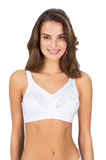 Kom Γυναικείο White Barbara Bra Water 1012201 λευκό