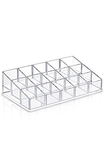 Box Up 15 Compartment Nail Polish Organizer Makeup Organizer Jewelry Organizer