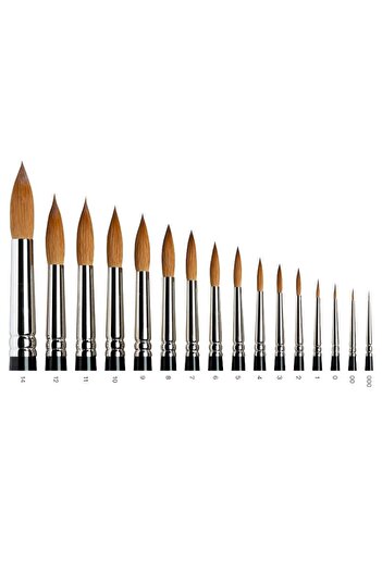Winsor Newton Winsor&newton Series 7 Kolinsky Round Miniature And Tezhip Brush-00