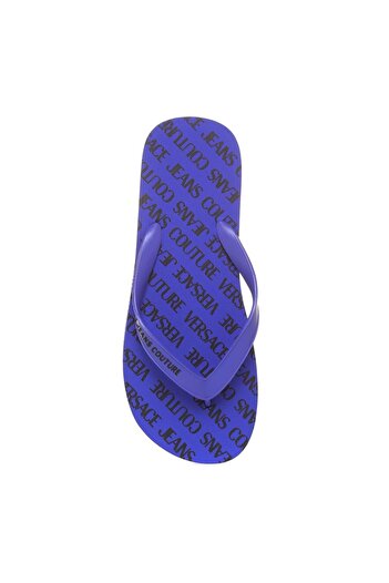 VERSACE JEANS Men's Blue Slippers