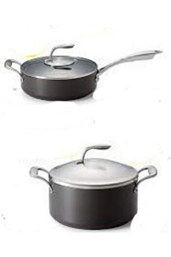 Tupperware Special Series Teflon 4.1 Lt and 3 Lt Pot Set