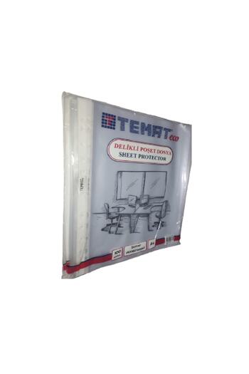 Temat Perforated Bag Transparent File 100 Pieces