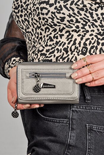 niğde çanta New Season Stylish Women's Wallet - Portfolio Gray