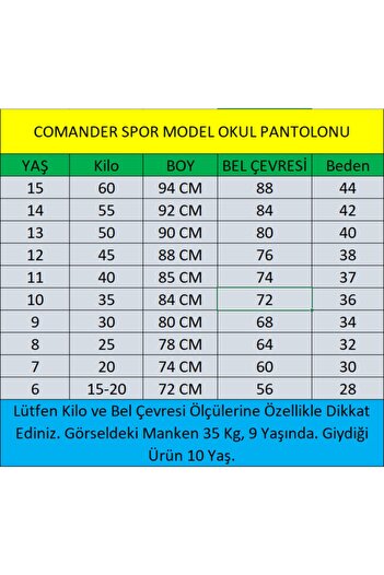 Dragora Spor Model Füme Likralı Canvas Okul Pantolon