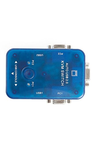 Alfais 4949 Auto Otomatik Usb Kvm Switch 2 Port Çoklayıcı