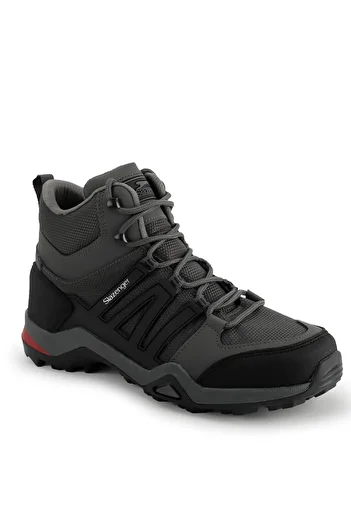 Slazenger Goat Outdoor Boots Γυναικεία Παπούτσια Σκούρο Γκρι