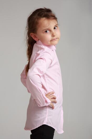 Dragora Girls Pink School Shirt