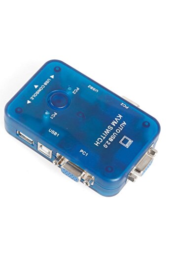 Alfais 4949 Auto Otomatik Usb Kvm Switch 2 Port Çoklayıcı