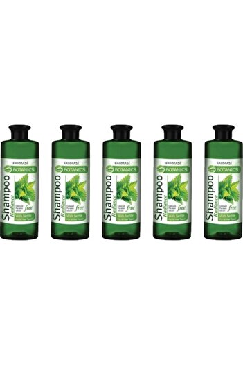 Farmasi Botanıcs Isırgan Özlü Parlaklık Veren Şampuan 500 Ml 5 Adet