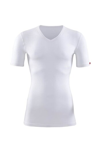 Blackspade Ανδρικό εσώρουχο Thermal V-Neck με κοντό μανίκι 1263 Λευκό