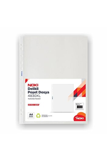Noki Brand: XL A4 Bag File 25 Pack 4830 Category: Files