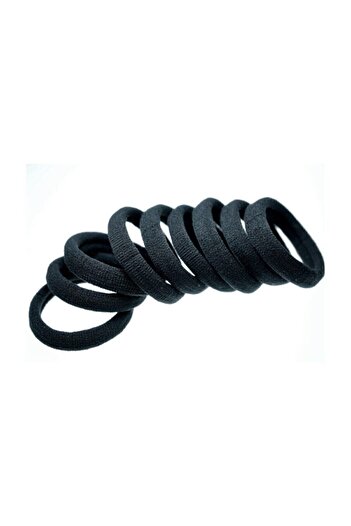 Evsay Hair Rubber Black 30 Pieces
