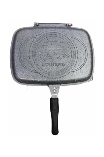 FMS Granite Double Sided Fish And Grill Pan 36 Cm Gray