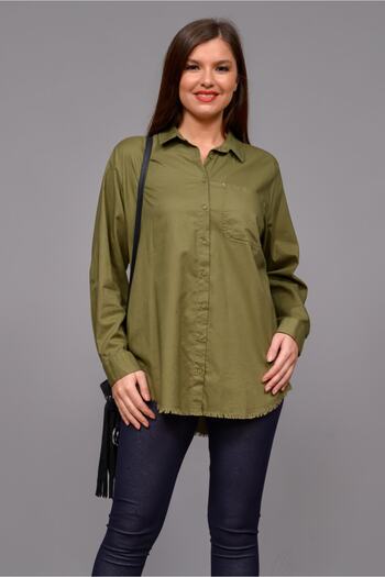 TUSSE Battal Cotton Women's Shirt