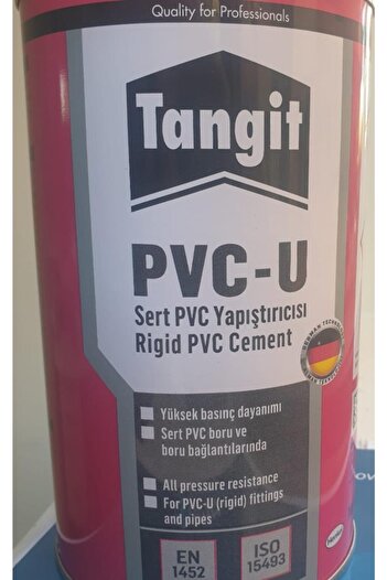 Tangit Sert Pvc Yapıştırıcı 1 Kg 1000 Gr Pvc-u Yüksek Basınç Dayanımı Sert Pvc Ve Boru Alman Teknolo