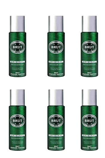 Brut Original 200 ml Deodorant (6 Pieces)