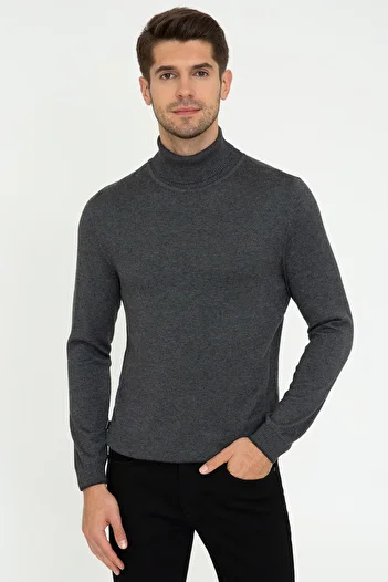 Pierre Cardin Gray Melange Men's Sweater G021SZ0TK.000.1389961