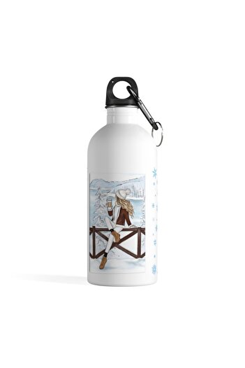LADİJİTAL BASKI ÇÖZÜMLERİ New Year's Water Bottle & Drinker