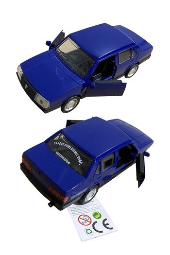 CAN OYUNCAK Metal Tofaş Şahin Model Vehicle - Navy Blue