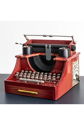 ELBA Nostalgia Typewriter Design Decorative Music Box