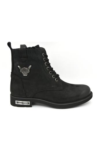 Hammer Jack Μαύρα Washed Nubuck Ανδρικά Μποτάκια 102 15200-m