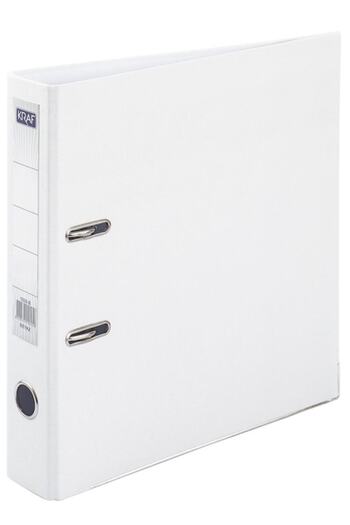 KRAF Dosar de birou Narrow 1030 Alb 2 buc